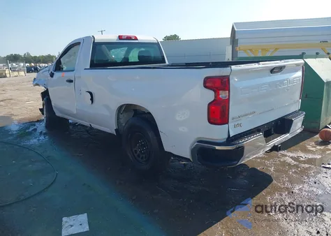 2021 Chevrolet Silverado 1500 2Wd Long Bed Wt z USA, uszkodzony, nr VIN 3GCNWAEF3MG375762